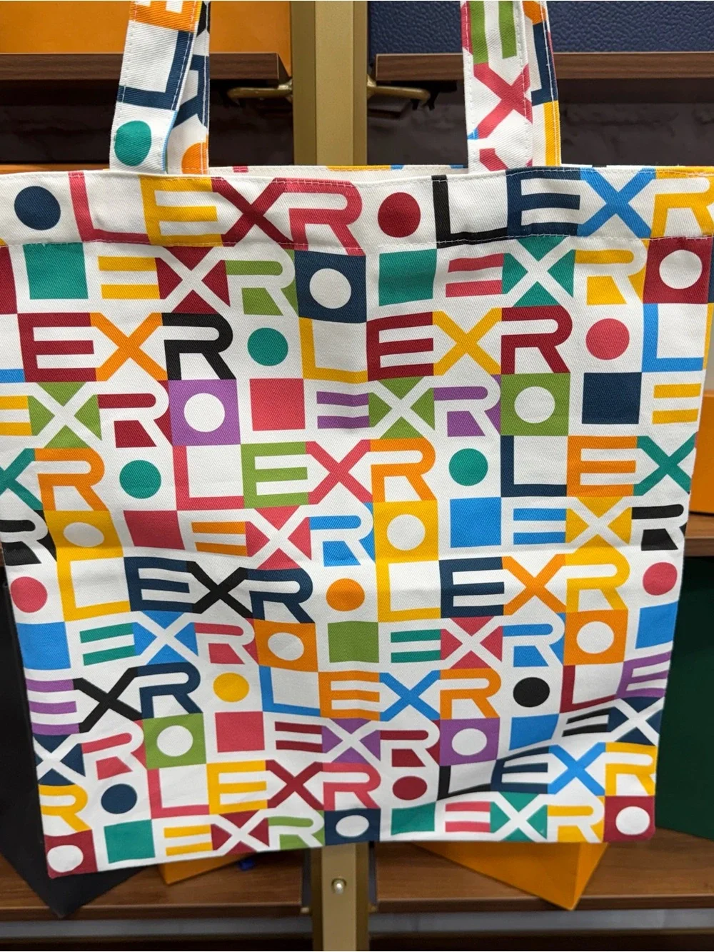 Rolex Multicolor Logo-Print Canvas Tote Watches & Wonders 2026
